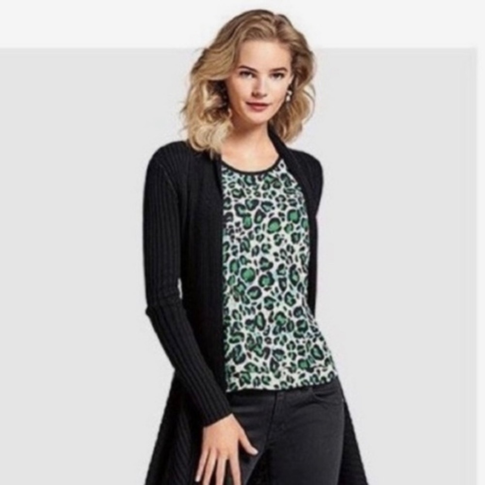 ♥️ CAbi #3260 Cheetah Envy Print Jungle Top - Picture 4 of 10